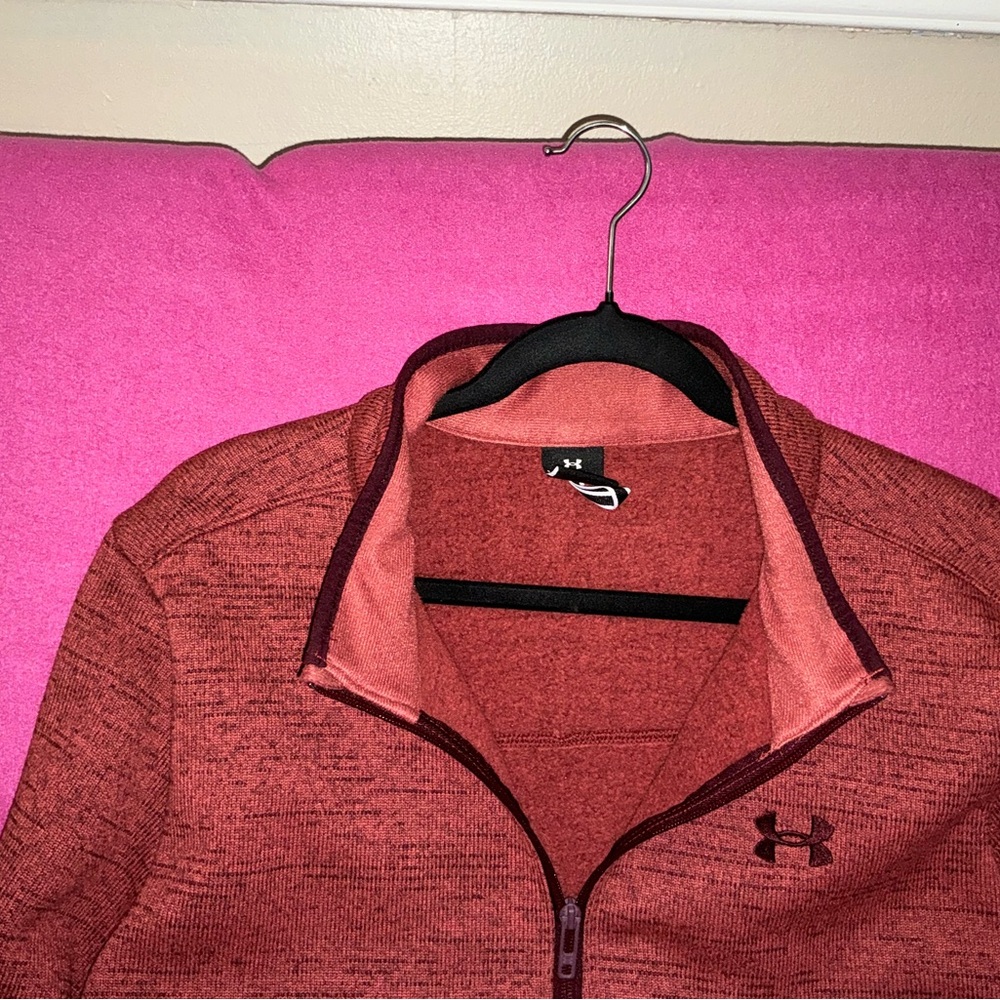 Under Armour XXL Men’s Rust Color Quarter-Zip Pullover